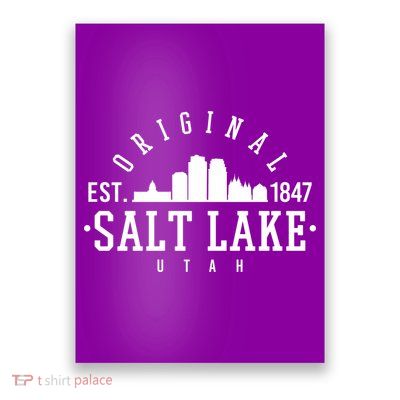 The Original Salt Lake City Utah 1847 Poster