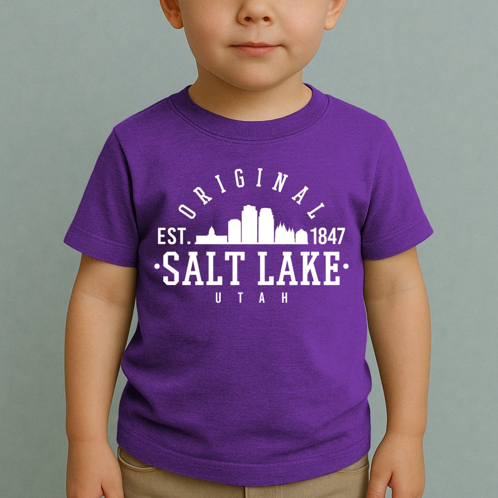 The Original Salt Lake City Utah 1847 Toddler T-Shirt