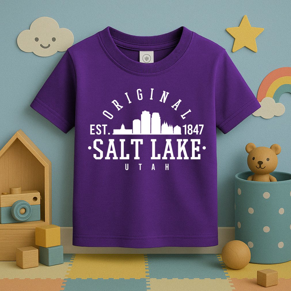 The Original Salt Lake City Utah 1847 Toddler T-Shirt