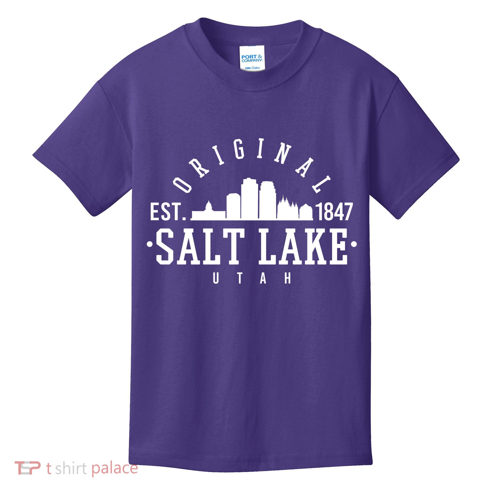 The Original Salt Lake City Utah 1847 Kids T-Shirt