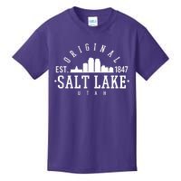 The Original Salt Lake City Utah 1847 Kids T-Shirt