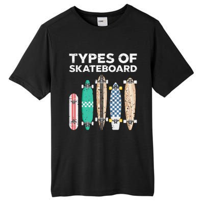 Types of skateboards skateboarding skating Tall Fusion ChromaSoft Performance T-Shirt