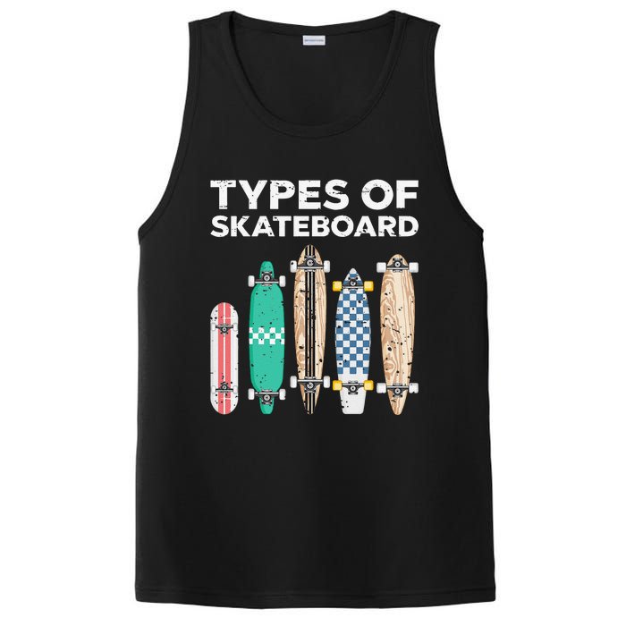 Types of skateboards skateboarding skating PosiCharge Competitor Tank