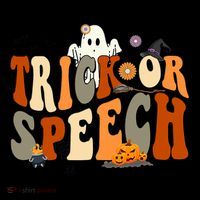 Trick Or Speech Speech Language Pathologist Halloween Daily Commute Backpack