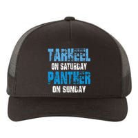 Tarheel on Saturday Panther on Sunday Tee Funny Sports Fans Yupoong Adult 5-Panel Trucker Hat