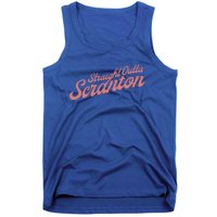 The Office Straight Outta Scranton Funny Gift Tank Top