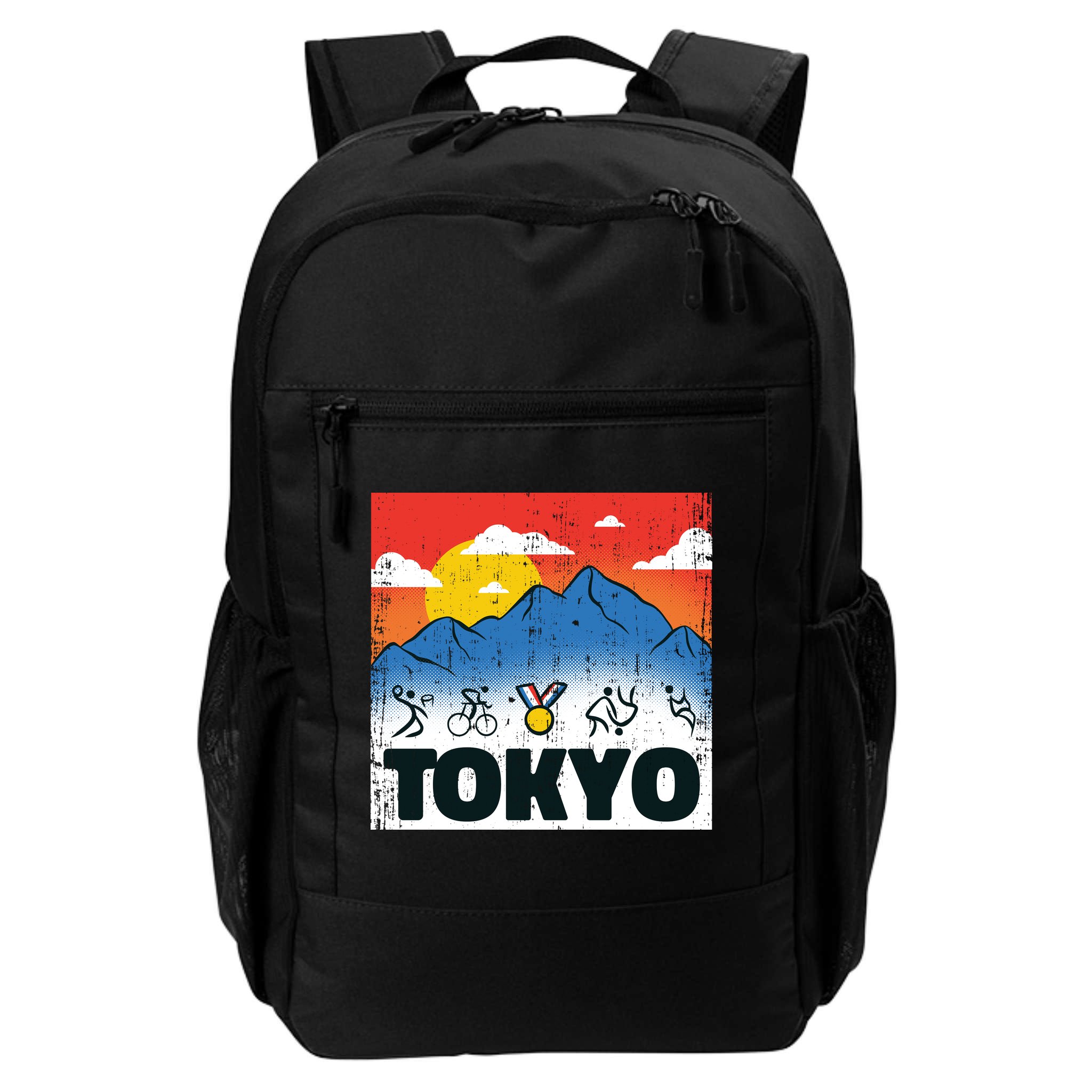 Tokyo Olympics Stick Figures Backpack