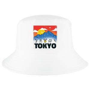 Tokyo Olympics Stick Figures Cool Comfort Performance Bucket Hat