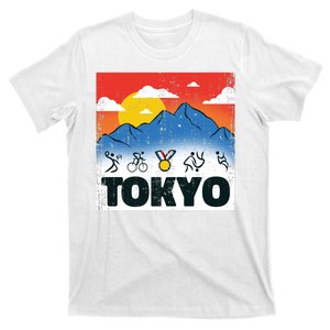 Tokyo Olympics Stick Figures T-Shirt