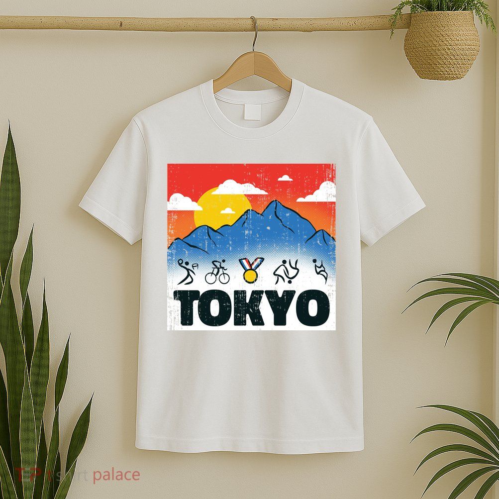 Tokyo Olympics Stick Figures T-Shirt