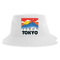 Tokyo Olympics Stick Figures Sustainable Bucket Hat