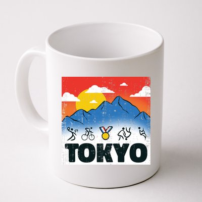 Tokyo Olympics Stick Figures Mug