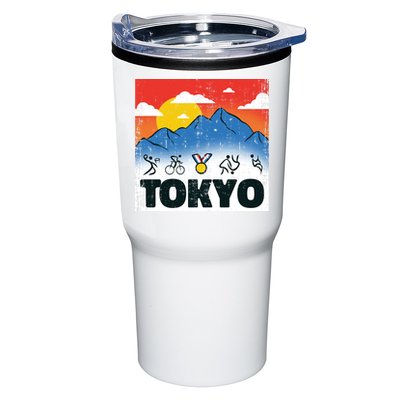 Tokyo Olympics Stick Figures Tumbler