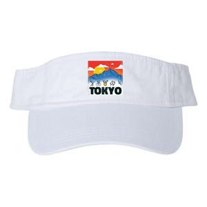 Tokyo Olympics Stick Figures Valucap Bio-Washed Visor