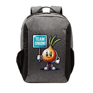 Team Onion Sweet Onion Mascot Funny Vegetable Vector Backpack