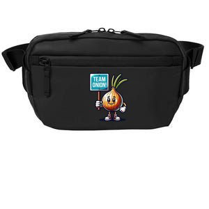 Team Onion Sweet Onion Mascot Funny Vegetable Crossbody Pack