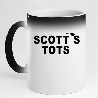 The Office ScottS Tots 11oz Black Color Changing Mug