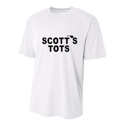 The Office ScottS Tots Youth Performance Sprint T-Shirt