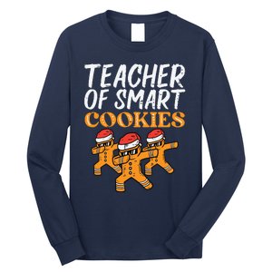 Teacher Of Smart Cookies Teacher Christmas Xmas Women Long Sleeve Shirt