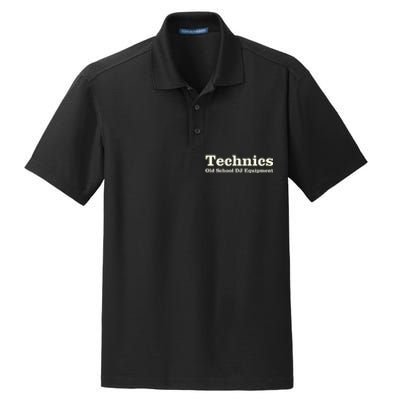 Technics Old School Dry Zone Grid Polo