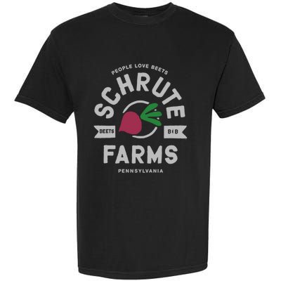 The Office Schrute Farms Logo Gift Garment-Dyed Heavyweight T-Shirt