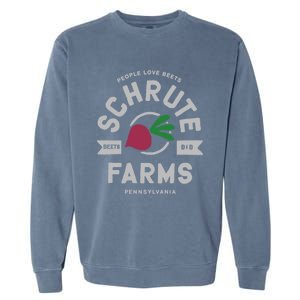 The Office Schrute Farms Logo Gift Garment-Dyed Sweatshirt