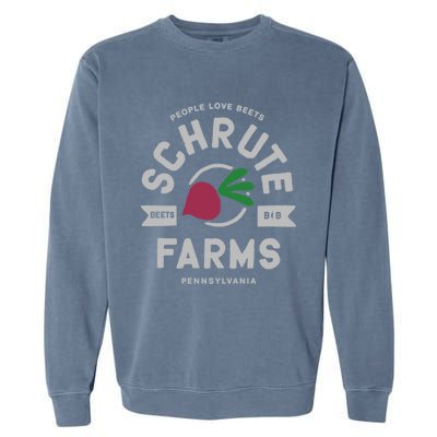 The Office Schrute Farms Logo Gift Garment-Dyed Sweatshirt