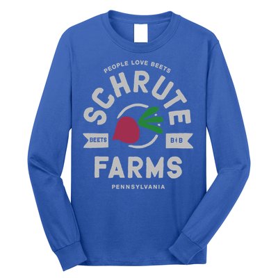 The Office Schrute Farms Logo Gift Long Sleeve Shirt