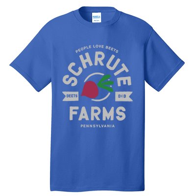 The Office Schrute Farms Logo Gift Tall T-Shirt