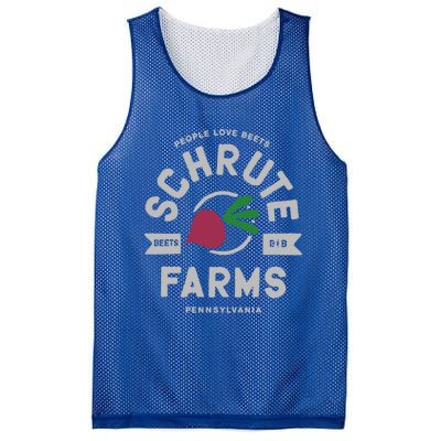 The Office Schrute Farms Logo Gift Mesh Reversible Basketball Jersey Tank