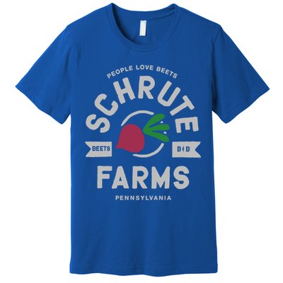 The Office Schrute Farms Logo Gift Premium T-Shirt