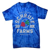 The Office Schrute Farms Logo Gift Tie-Dye T-Shirt