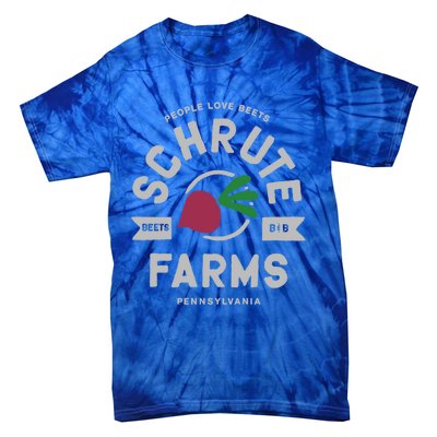 The Office Schrute Farms Logo Gift Tie-Dye T-Shirt