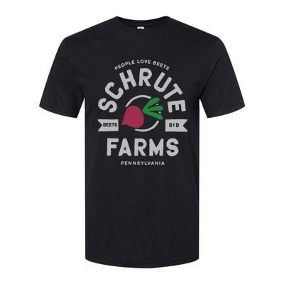 The Office Schrute Farms Logo Gift Softstyle CVC T-Shirt