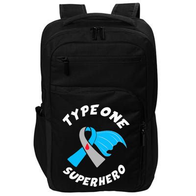 Type One Superhero Type 1 Diabetes Awareness Impact Tech Backpack