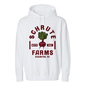 The Office Schrute Farms Garment-Dyed Fleece Hoodie