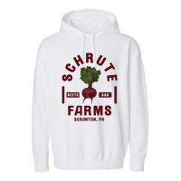 The Office Schrute Farms Garment-Dyed Fleece Hoodie