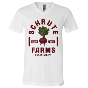 The Office Schrute Farms V-Neck T-Shirt