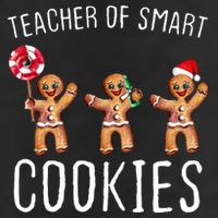 Teacher Of Smart Cookies Gingerbread Cute Christmas Cool Comfort Performance Bucket Hat