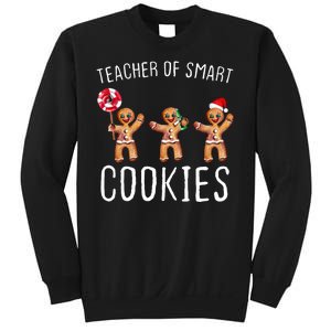 Teacher Of Smart Cookies Gingerbread Cute Christmas Sweatshirt