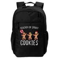Teacher Of Smart Cookies Gingerbread Cute Christmas Backpack