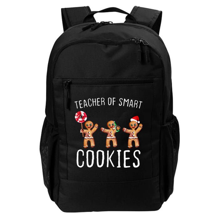 Teacher Of Smart Cookies Gingerbread Cute Christmas Backpack