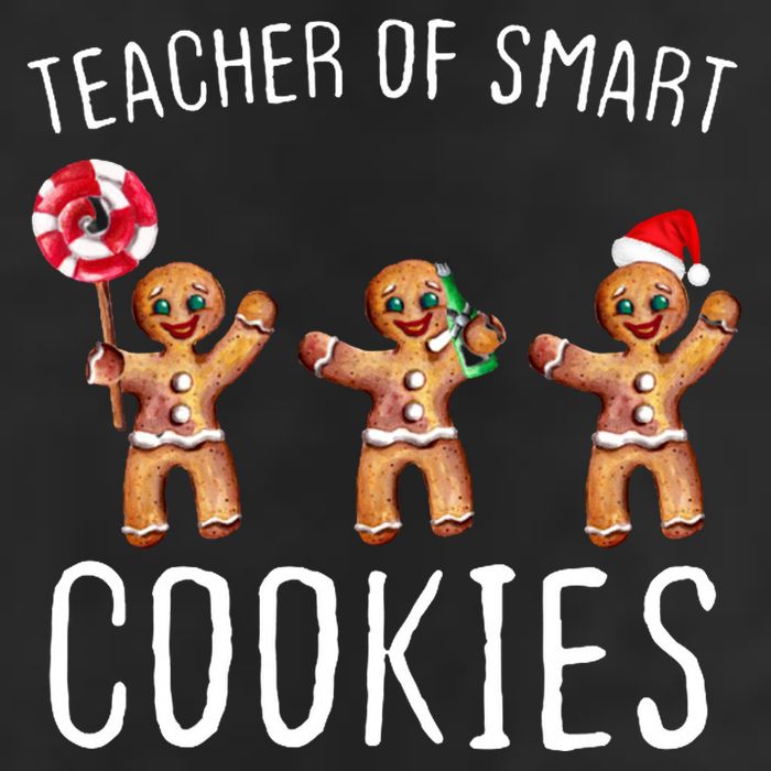 Teacher Of Smart Cookies Gingerbread Cute Christmas Adult Drive Performance Visor