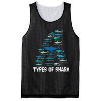 Types Of Shark Megalodon Great White Nurse Shark Mesh Reversible Basketball Jersey Tank