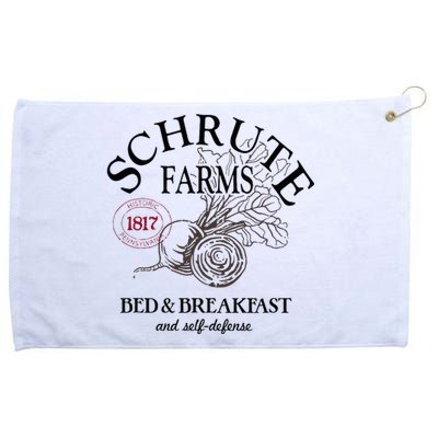 The Office Schrute Farms Large Label Grommeted Golf Towel