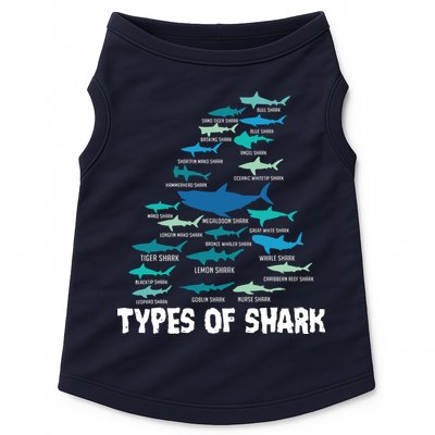 Types Of Shark Megalodon Great White Nurse Shark Doggie Tank