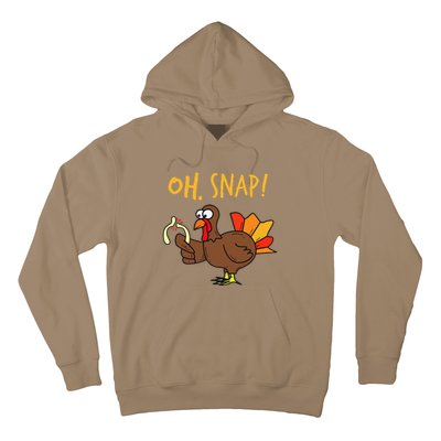 Thanksgiving Oh Snap Turkey Wishbone Hoodie