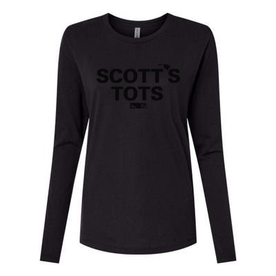 The Office Scott’S Tots Womens Cotton Relaxed Long Sleeve T-Shirt