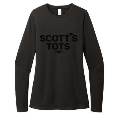 The Office Scott’S Tots Womens CVC Long Sleeve Shirt