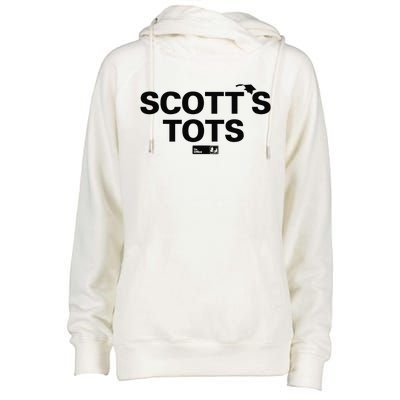 The Office Scott’S Tots Womens Funnel Neck Pullover Hood